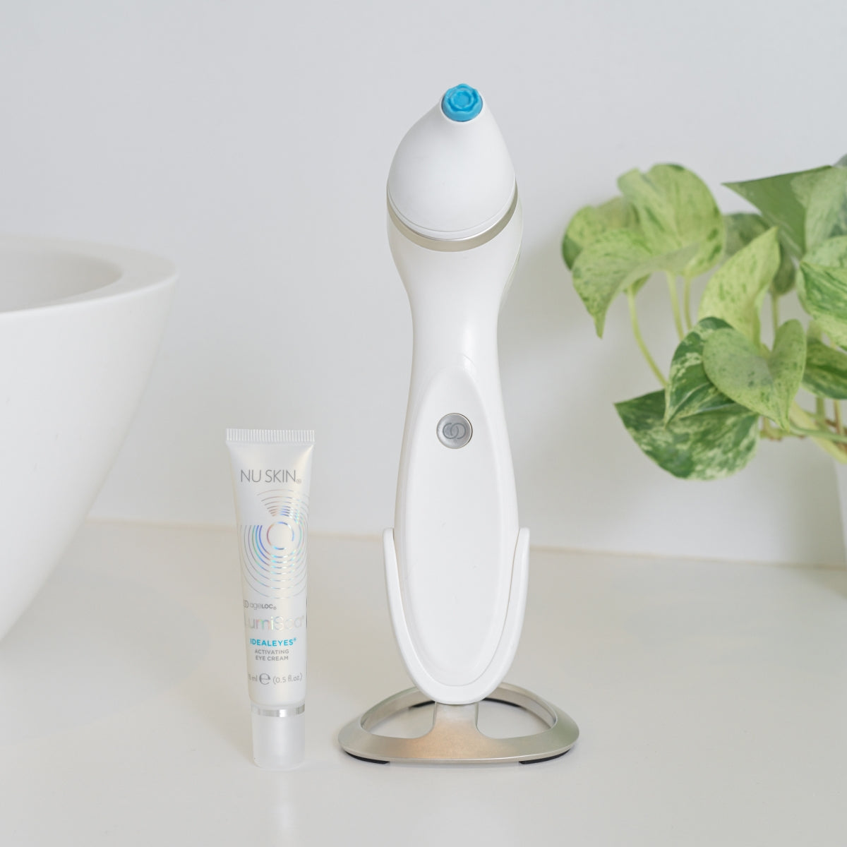 LumiSpa iO Accent & ageLOC LumiSpa IdealEyes – Kit soin des yeux (compatible uniquement avec l’appareil LumiSpa iO)