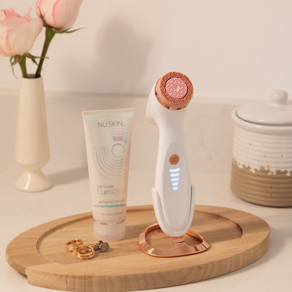 Kit nettoyage visage ageLOC LumiSpa iO Rose Gold