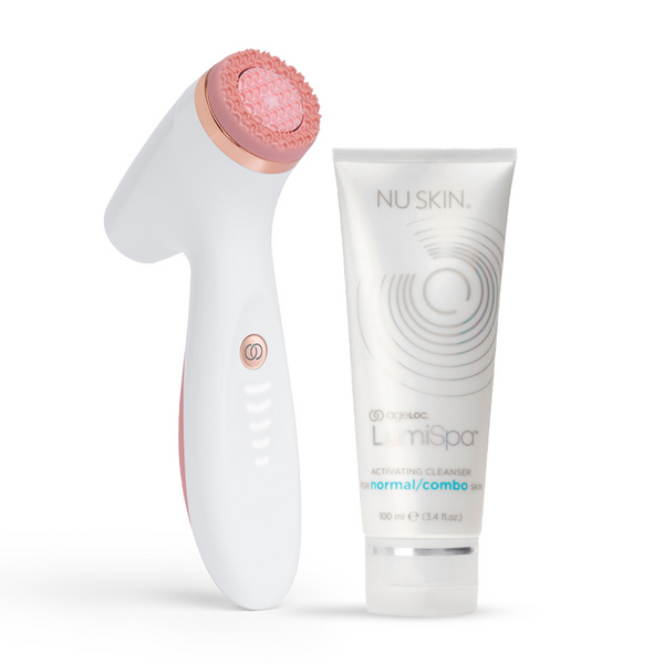 Kit nettoyage visage ageLOC LumiSpa iO Rose Gold